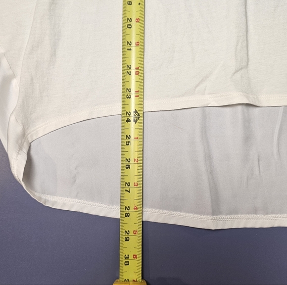 [EXPRESS] Off White Batwing Sleeve Hi-Lo Drop Length《L》 - Picture 7 of 16